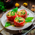 вкусные помидоры с тунцом